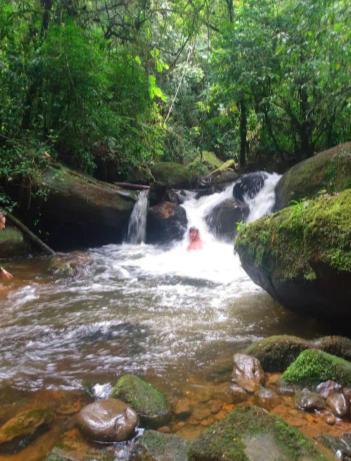 Hospedaria Kanach' - Pequena Cabana Arev com Cachoeira Particular São Francisco Xavier Exterior foto